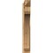 Ekena Millwork Legacy Arts & Crafts Rough Sawn Outlooker, Western Red Cedar, 6"W x 30"D x 38"H OUT06X30X38LEC03RWR - alternate 2